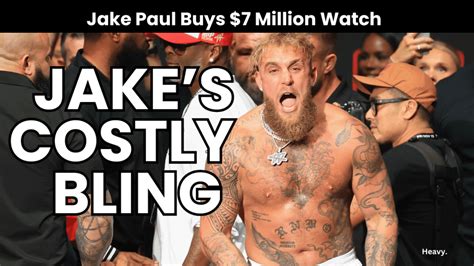 jake paul watch collection